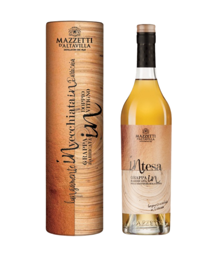 Grappa Intesa Barricata Bracchetto&Dolcetto – Mazzetti d’Altavilla