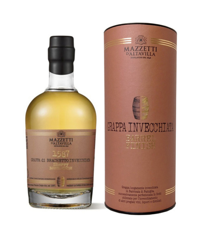Grappa di Brachetto Invecchiata 1587 Sherry Barrel Finish - Mazzetti d'Altavilla