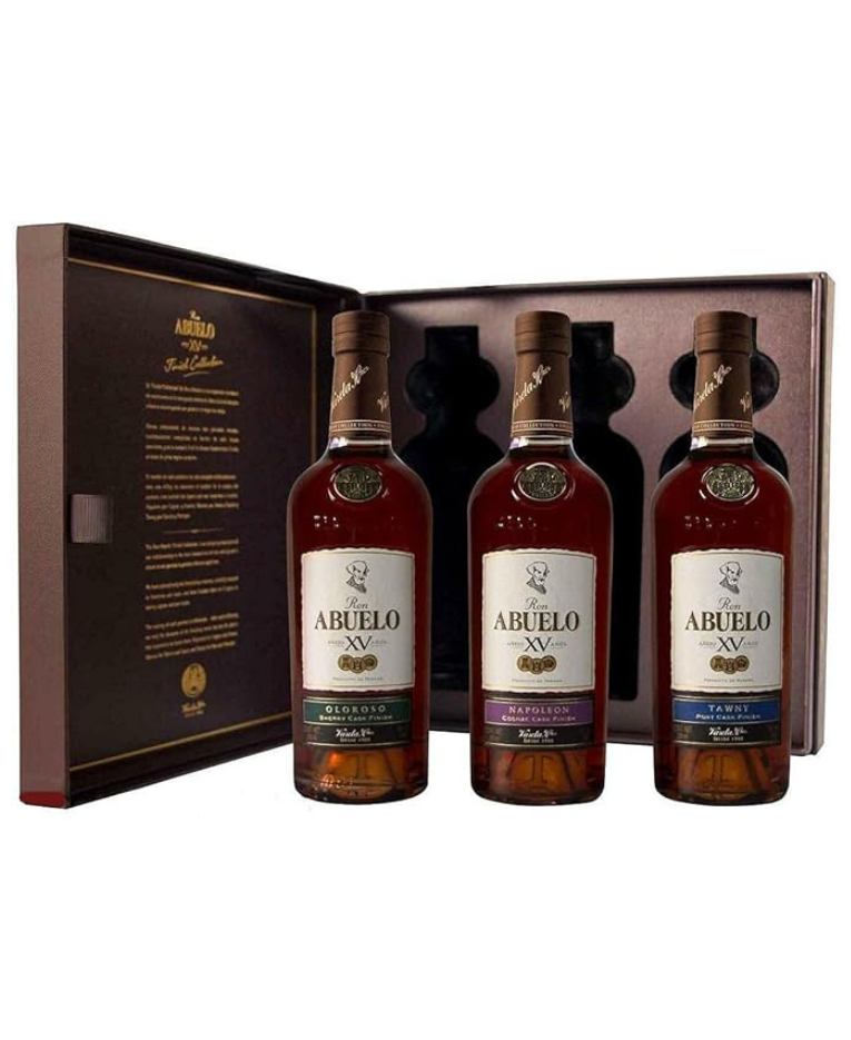 Ron Abuelo cofanetto con Oloroso, Napoleon, Tawny